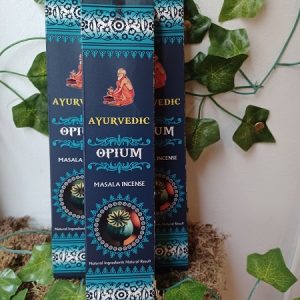 Encens bâton AYURVEDIC Opium Photo de paquets d'encens