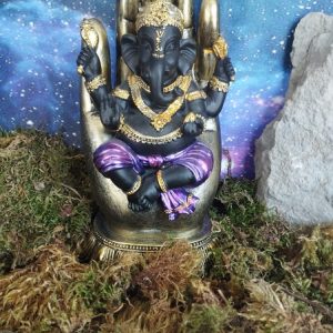 Statue Ganesh Main photo vue de face